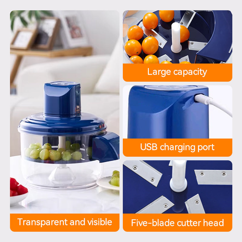 While Supplies Last ! Transparent Electric Fruit and Vegetable Peeler