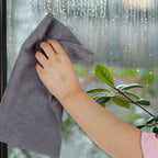 NOW! Reusable Tear-Away Cleaning Towel Roll - Strong & Absorbent for Kitchen/Glass/Cars, Leaves No Lint