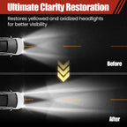 SALE 180ml Professional Car Headlight Restorer with Sponge