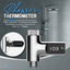 Offer: !!! SHOWER THERMOMETER - LCD Display with Backlight, Easy Installation Without Tools, IPX7 Waterproof, Perfect for Modern Bathroom