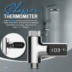 New Year Special Offer: !!! SHOWER THERMOMETER - LCD Display with Backlight, Easy Installation Without Tools, IPX7 Waterproof, Perfect for Modern Bathroom