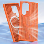 Magnetic Breathable Mesh Phone Case for Samsung