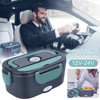 NEW YEAR - 2-in-1 Portable Dual Voltage Electric 7-Piece Set Lunch Box