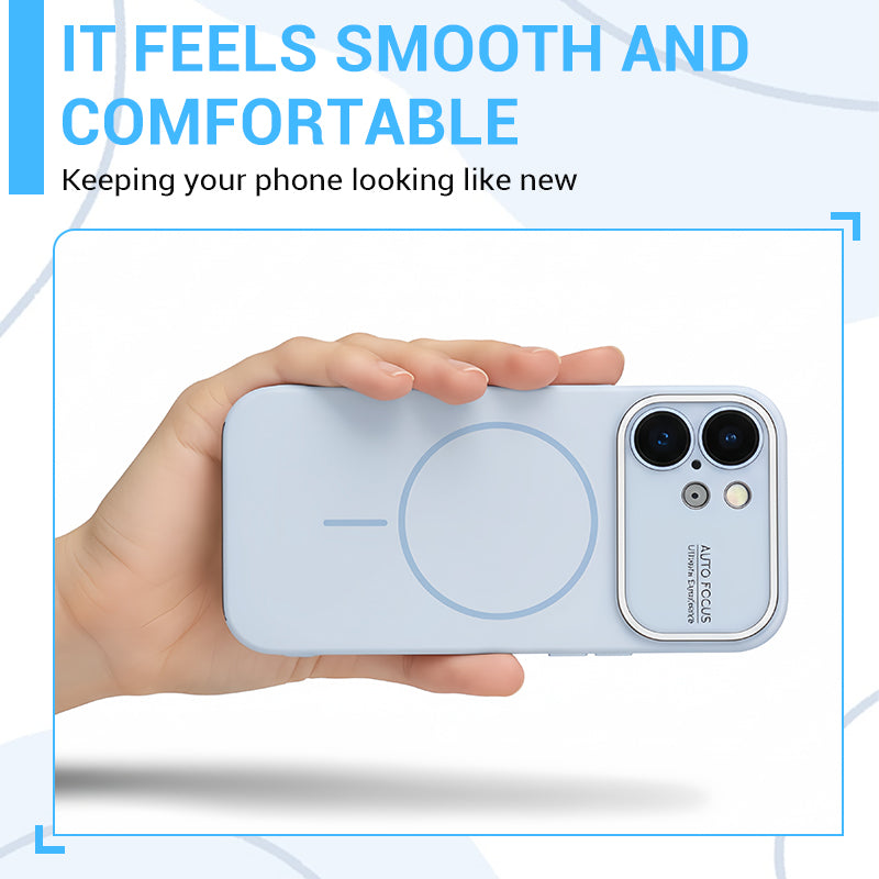 Soft Silicone Magnetic Shockproof Phone Case