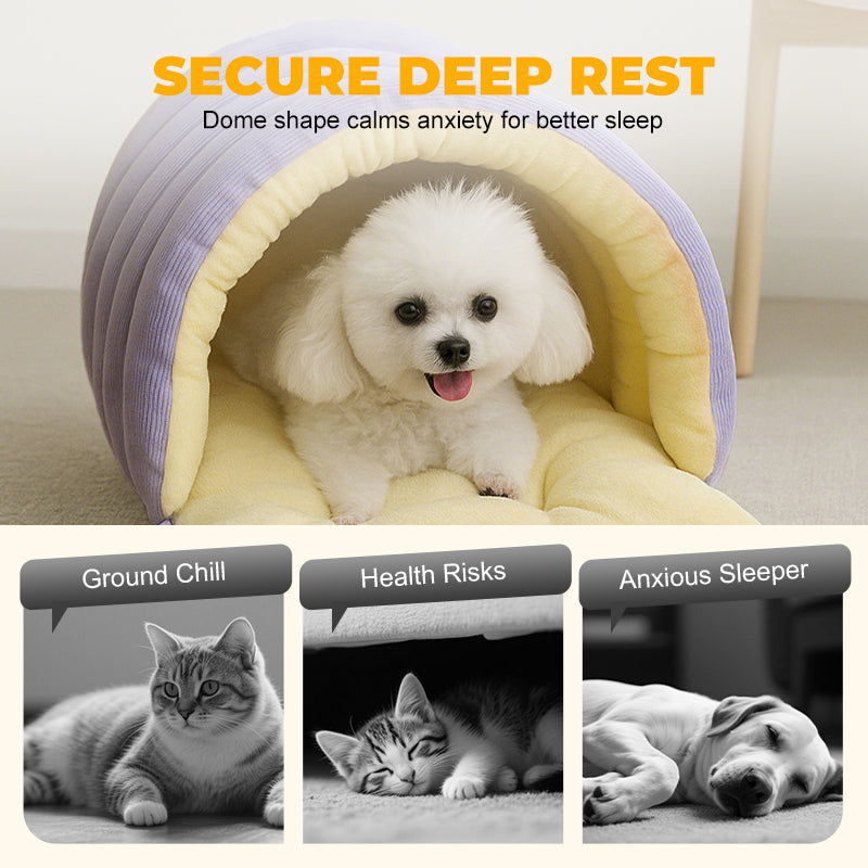 Warmth Cozy Comfort Plush Pet Cave