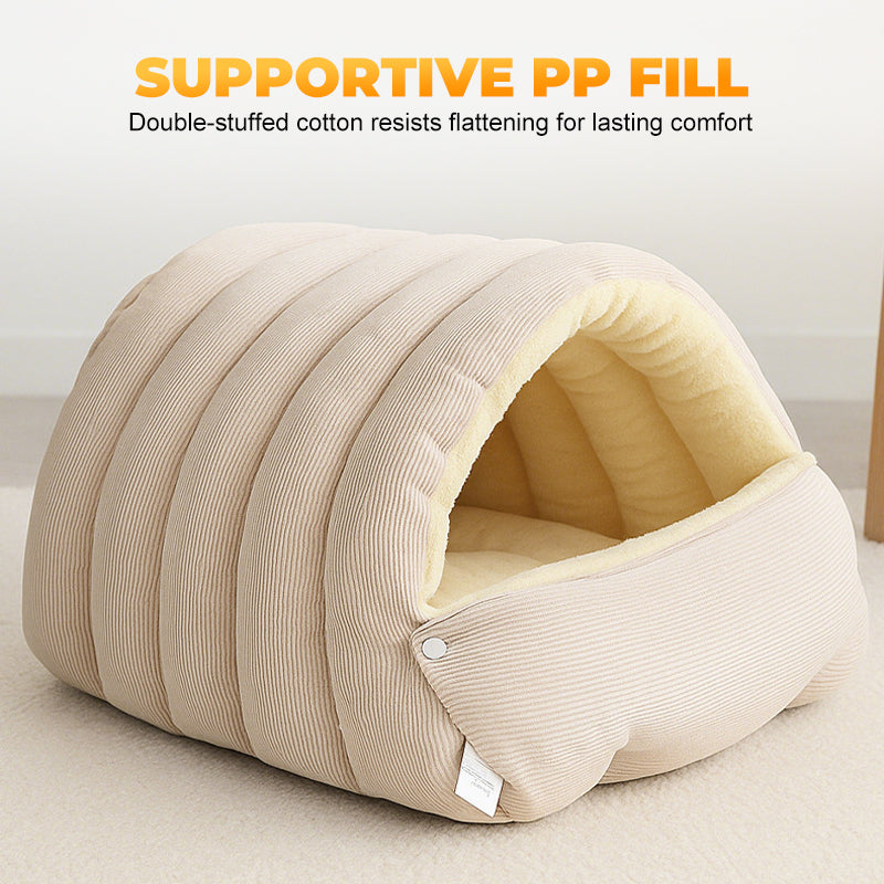 Warmth Cozy Comfort Plush Pet Cave