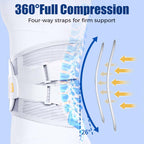 Senior Care Must-Have Lumbar Support Belt - Instant Relief, All-Day Comfort