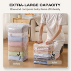 Sale - Pump-Free Vacuum Compression Bags, Large Size