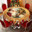 Black Friday Mega Offer Christmas Tablecloth – Festive Table Decoration for Christmas & Holidays, Washable