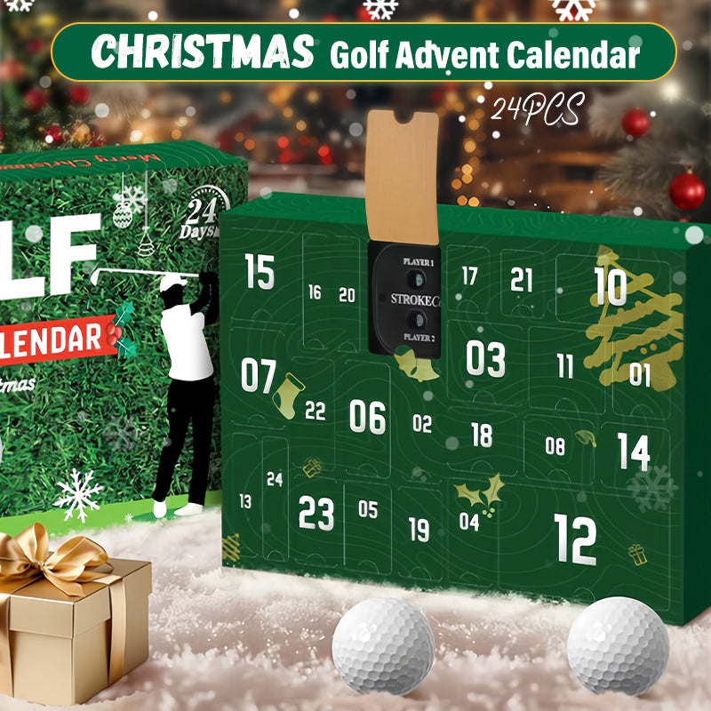 Flash Sale Golf Advent Calendar for Men - 24 Days of Golf Surprises & Christmas Fun