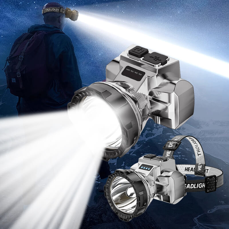 50-Meter Ultra-Bright High-Power Headlamp