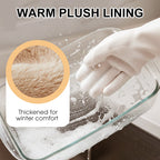 Long Waterproof Warm Cleaning Gloves