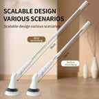 Electric Multi-Purpose Power Scrub Brush Set