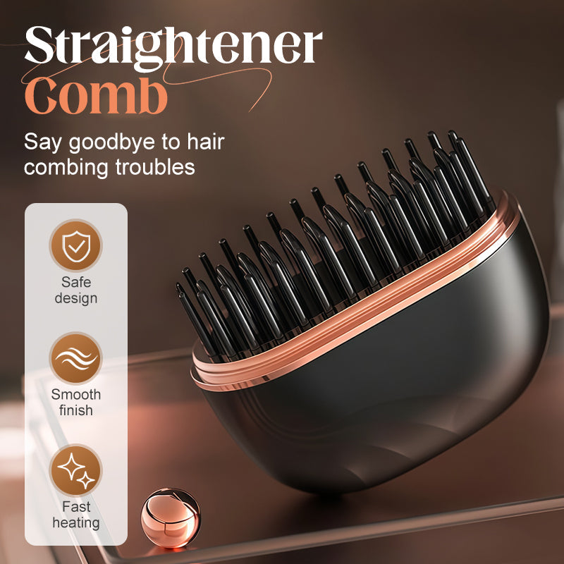 Flash Sale Mini Cordless Hair Straightener Comb
