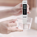 3-in-1 TDS Water Quality Tester - Measures pH, Chlorine, and Hardness with LCD Display for Pools and Aquariums