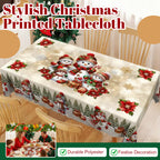 Holiday Stylish Christmas Printed Tablecloth