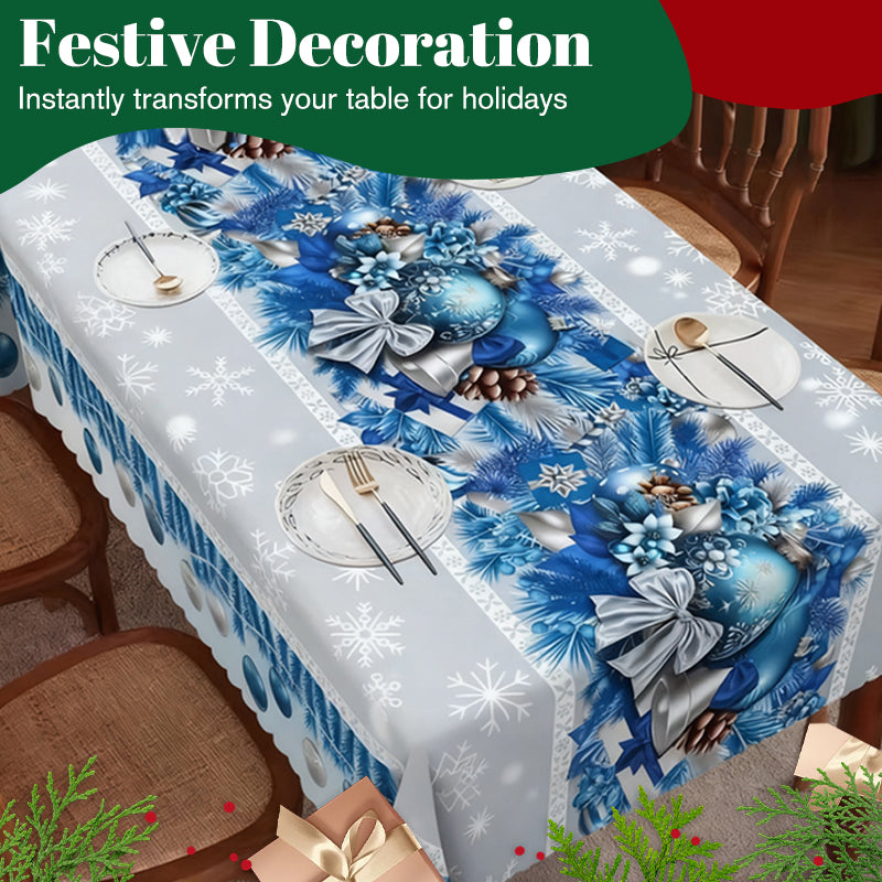 Holiday Stylish Christmas Printed Tablecloth