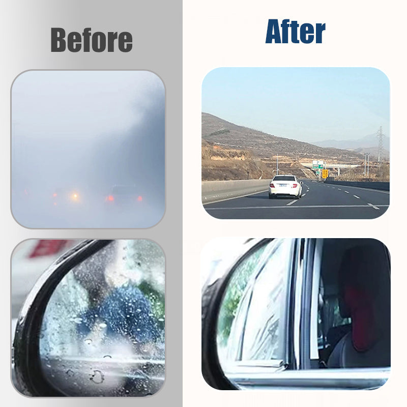 Car Glass Rain Repellent & Anti-Fog Kit - Creates Invisible Protective Layer for Enhanced Visibility in All Weather Conditions