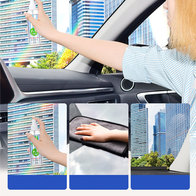 Car Glass Rain Repellent & Anti-Fog Kit - Creates Invisible Protective Layer for Enhanced Visibility in All Weather Conditions
