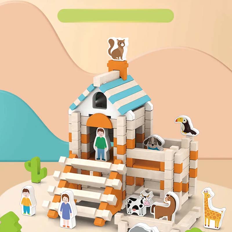 Offer-Educational Wooden Building Blocks