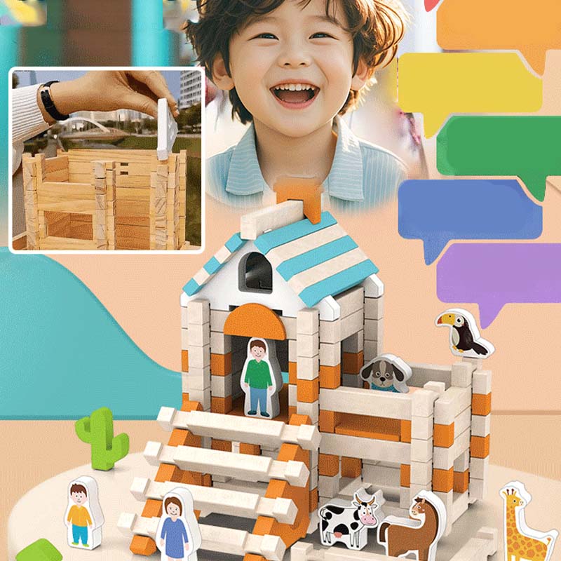 Offer-Educational Wooden Building Blocks