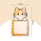 Wall-Mounted Scratching Post Without Drilling – Sustainable Felt, Built-in Toys & Space-Saving