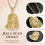 Best Gift Jesus Head Pendant Necklace