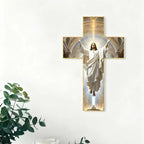 Retro Jesus Christ Wall Cross Decor
