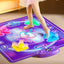 Bluetooth Music & Light Interactive Dance Mat - LED Color Changing with 3 Modes for Kids & Family Parties