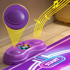 Bluetooth Music & Light Interactive Dance Mat - LED Color Changing with 3 Modes for Kids & Family Parties