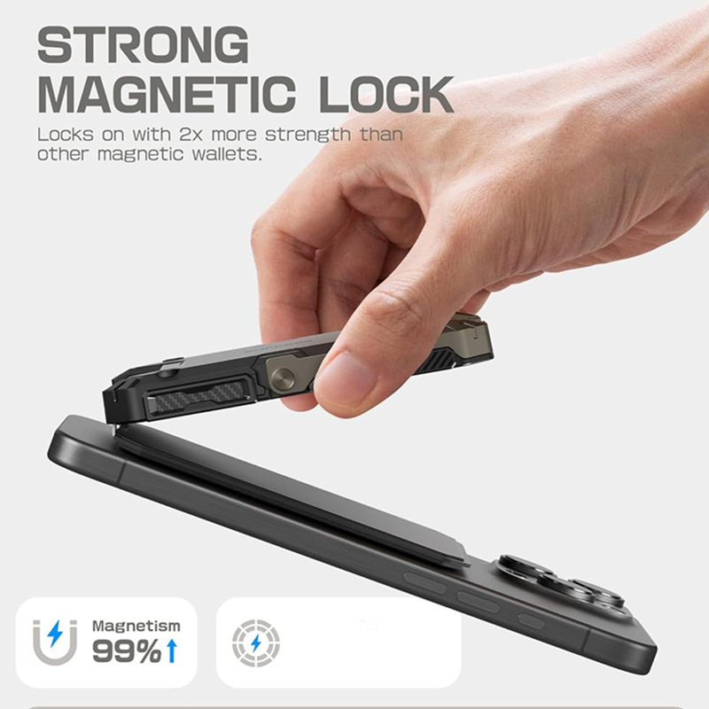 2-in-1 Foldable Magnetic Phone Stand