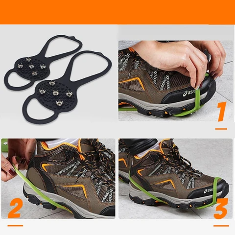 Buy one pair get one free Get Today Universal Non-Slip Gripper Spikes