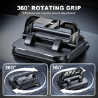 NOW! 360° Rotating Foldable Phone Holder - Universal Compatibility with Anti-Slip Base for Desk, Car & Travel Use