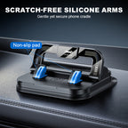 NOW! 360° Rotating Foldable Phone Holder - Universal Compatibility with Anti-Slip Base for Desk, Car & Travel Use