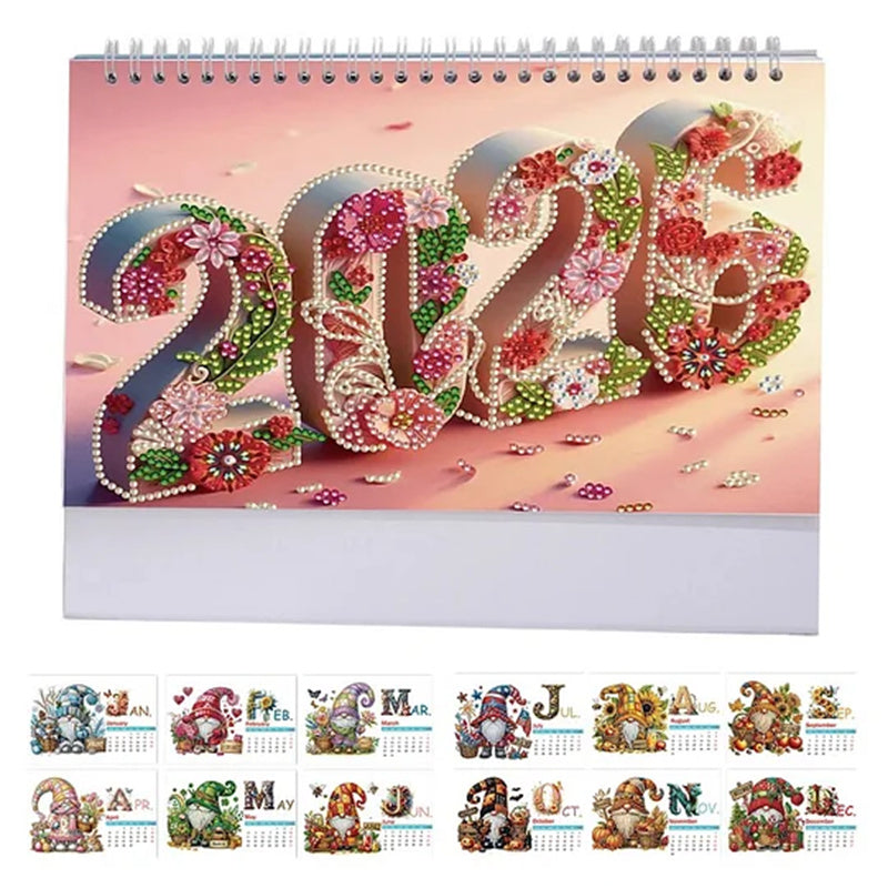 Standing Desk Calendar DIY Diamond Art Painting