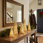 Christmas Offer: 5-Piece Decorative Lighted Resin Trees Set