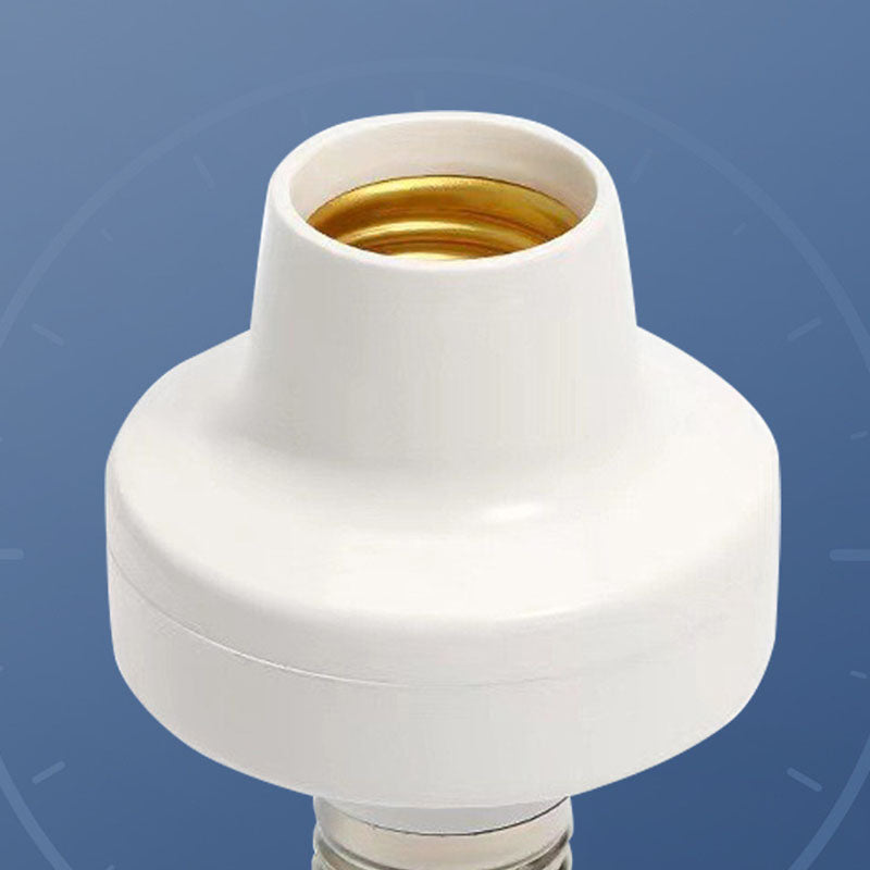 E27 Motion Sensor Light Socket - Auto On/Off with 180° Detection & 15s-10min Adjustable Delay for Energy Saving