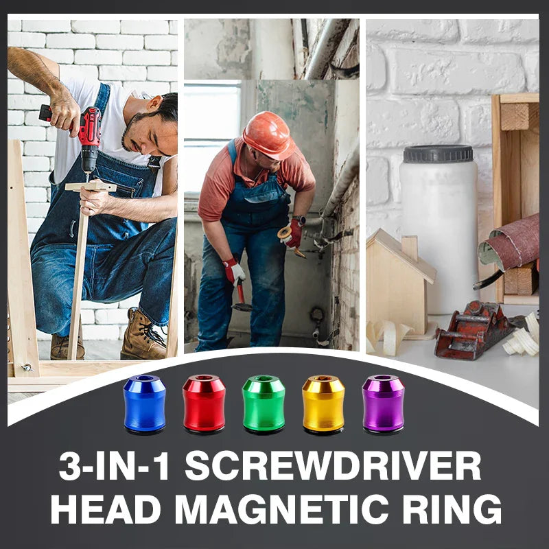 Christmas Flash Sale: 3-in-1 Screwdriver Head Magnetic Ring