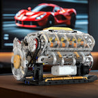 Final Day Sale: - Building Blocks OHV V8 Small-Block Engine Model Kit