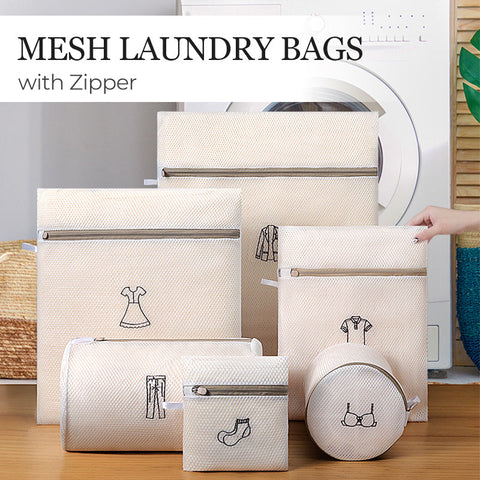 Mesh Laundry Bags with Zipper