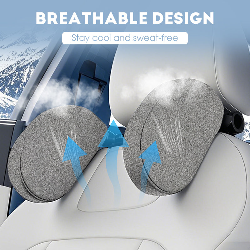 Adjustable Memory Foam Car Side Neck Pillow