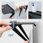 Adjustable TV Top Shelf Without Drilling – Sturdy, Multifunctional & Universal Fit