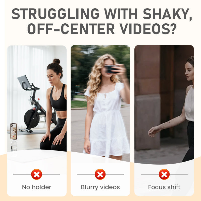 Portable 360°Auto-Tracking Phone Stand