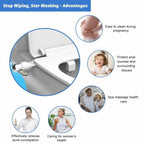 NOW! Non-Electric Dual Nozzle Bidet – Hygienic Self-Washing, Adjustable Water Pressure & Easy Installation Kit