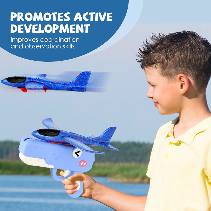 Promotion Dinosaur Airplane Launcher Toy for Kids