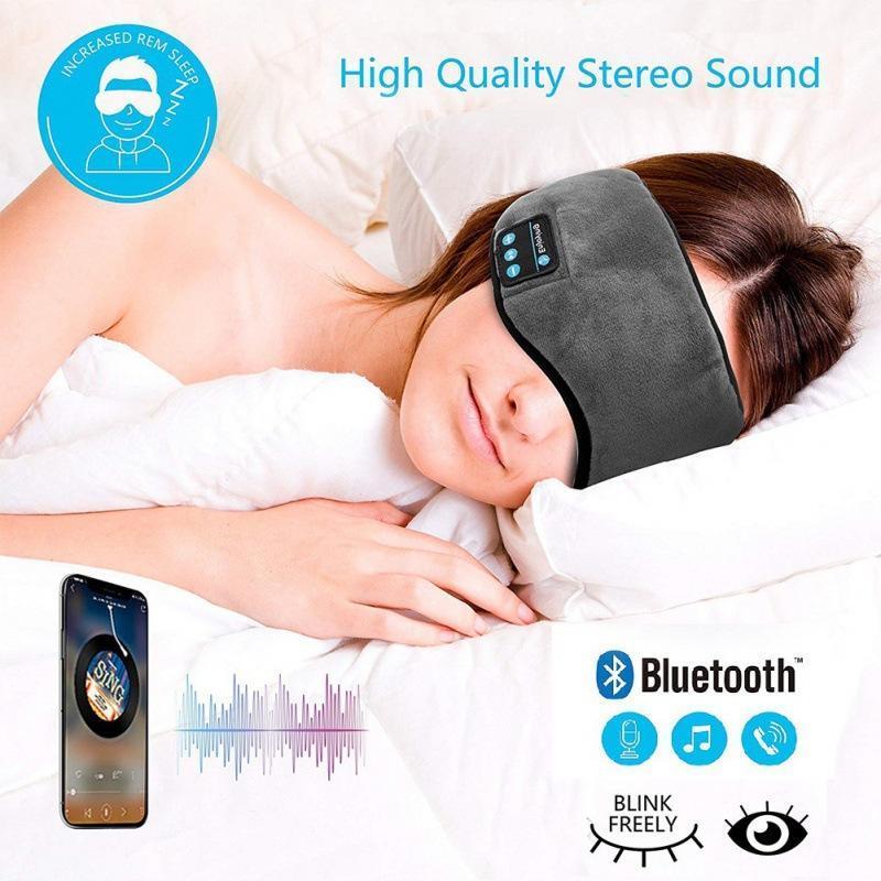 50% discount Bluetooth headset with eye mask