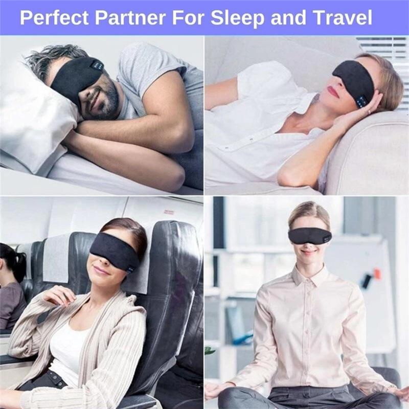 50% discount Bluetooth headset with eye mask