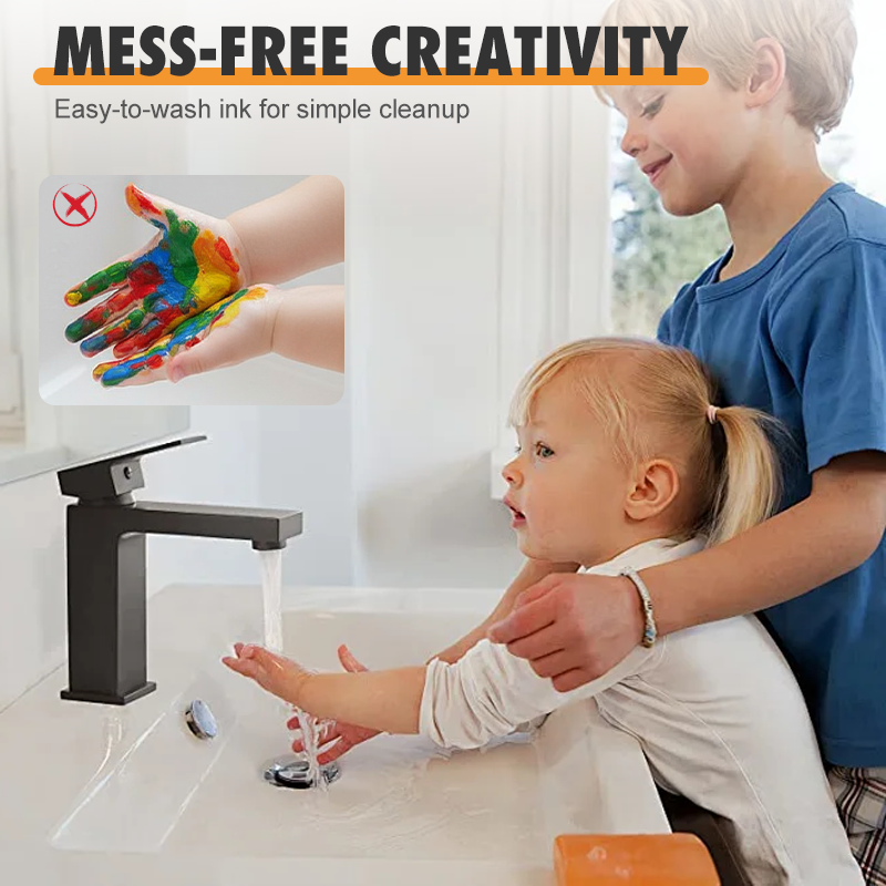 Finger Paint Coloring Book for Kids