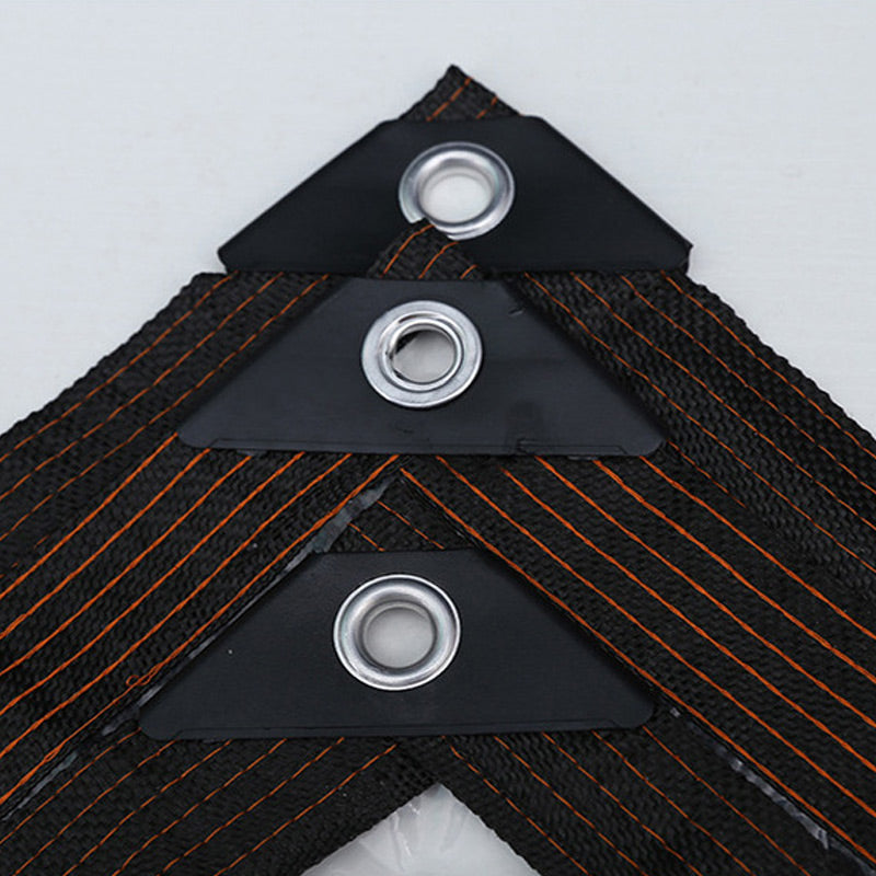Heavy-duty, transparent, waterproof, insulated tarpaulin