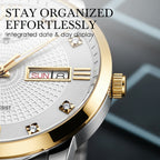 Year-End Premium Sale: Men's Stainless Steel Waterproof Business Watch